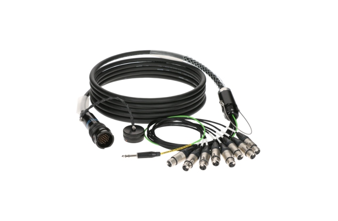 Multicore audio robust Klotz PolyLIVE - RMP 25p M - 8x XLR F8-channel - analog fanout - PVC - KLOTZ - 25 m