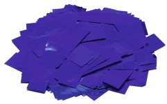 Munitie confetii TCM FX Metallic Confetti rectangular 55x18mm, blue, 1kg