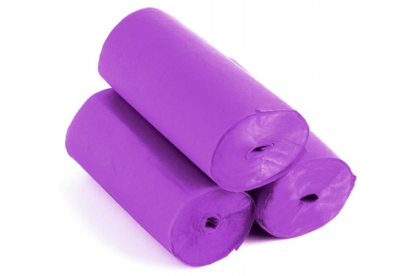 Slowfall Streamers 10mx5cm, purple, 10x