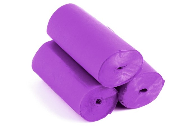 Muniție confetti TCM FX Slowfall Streamers 10mx5cm, purple, 10x