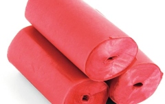Muniție confetti TCM FX Slowfall Streamers 10mx5cm, red, 10x