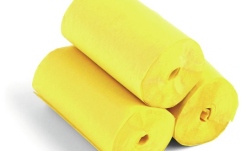 Muniție confetti TCM FX Slowfall Streamers 10mx5cm, yellow, 10x