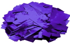 Munitie tun confetii TCM FX Metallic Confetti rectangular 55x18mm, purple, 1kg