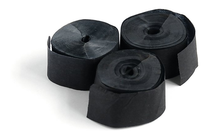 Munitie tun confetti TCM FX Slowfall Streamers 10mx1.5cm, black, 32x