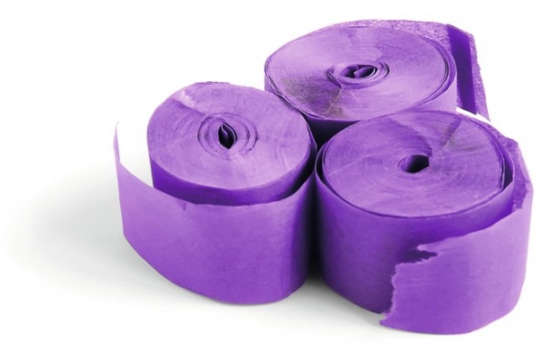 Slowfall Streamers 10mx1.5cm, purple, 32x