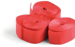Munitie tun confetti TCM FX Slowfall Streamers 10mx1.5cm, red, 32x
