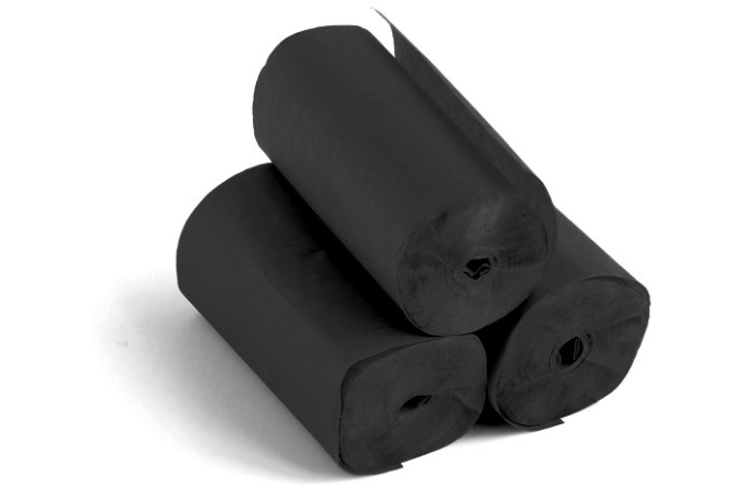 Munitie tun confetti TCM FX Slowfall Streamers 10mx5cm, black, 10x