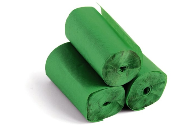 Munitie tun confetti TCM FX Slowfall Streamers 10mx5cm, dark green, 10x