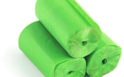 Munitie tun confetti TCM FX Slowfall Streamers 10mx5cm, light green, 10x