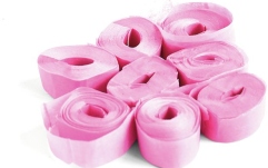 Munitie tun confetti TCM FX Slowfall Streamers 5mx0.85cm, pink, 100x