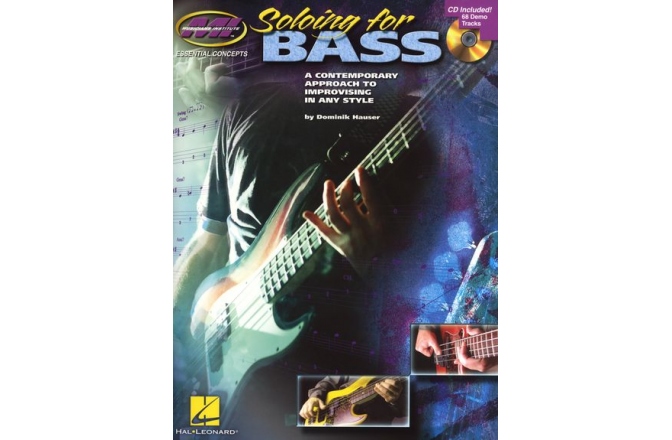 No brand MUSICIANS INSTITUTE SOLOING FOR BASS GUITAR WITH TAB BOOK/CD