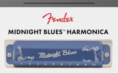 Muzicuță Fender Midnight Blues Harmonica Key of A