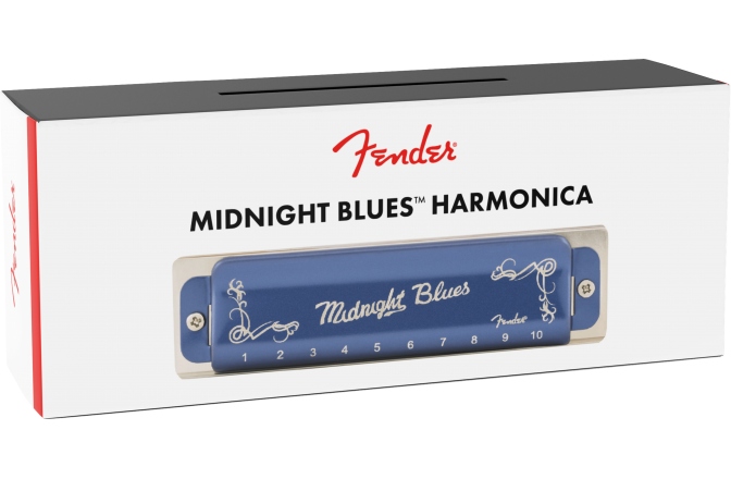 Muzicuță Fender Midnight Blues Harmonica Key of B Flat