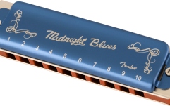 Muzicuță Fender Midnight Blues Harmonica Key of D