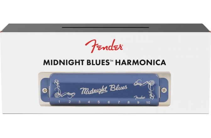 Muzicuță Fender Midnight Blues Harmonica Key of F