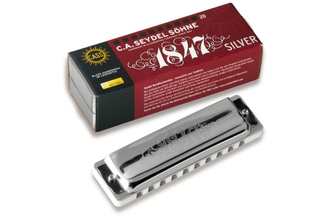 Muzicuță în DO grav Seydel 1847 SILVER LC