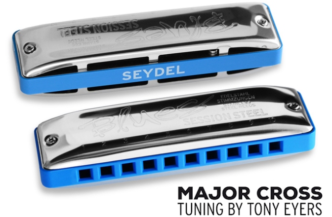 Muzicuță în RE bemol grav Seydel SESSION STEEL- Major Cross Tuning LD