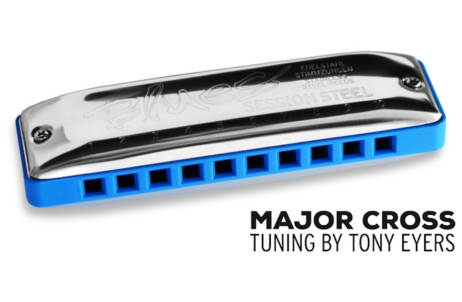 Muzicuță în RE bemol grav Seydel SESSION STEEL- Major Cross Tuning LD