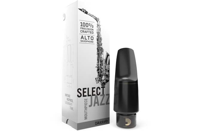 Muştiuc Saxofon Alto Daddario Woodwinds Select Jazz Alto Saxophone Mouthpiece D7M