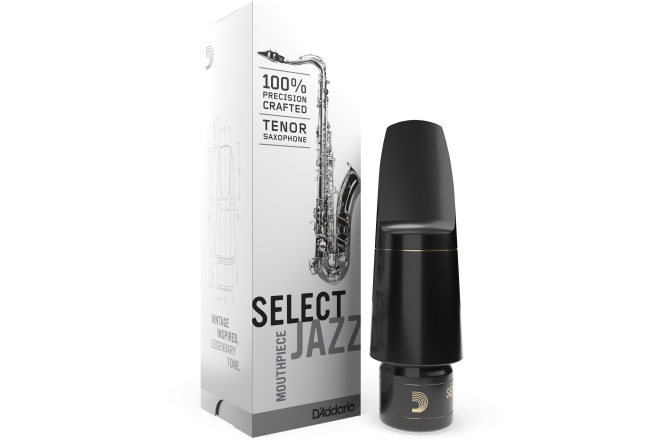 Muştiuc Saxofon Tenor  Daddario Woodwinds Select Jazz Tenor Saxophone Mouthpiece D6M