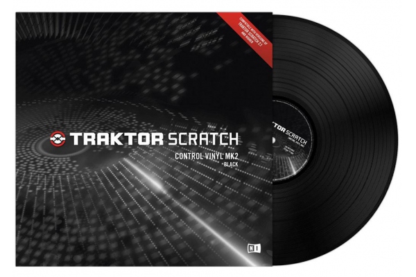 Traktor Scratch Vinyl MK2 Black