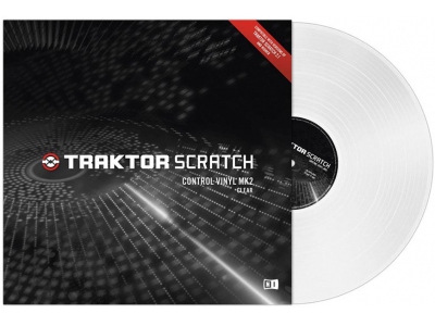 Traktor Scratch Vinyl MK2 Clear