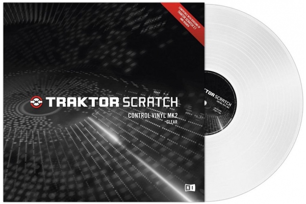 Traktor Scratch Vinyl MK2 Clear