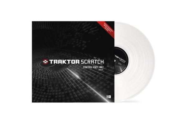 Traktor Scratch Vinyl MK2 White