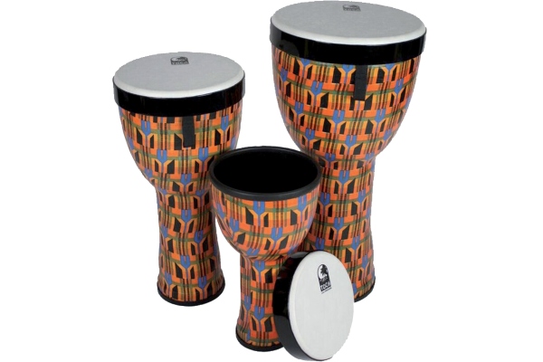 Nesting Drums Freestyle II 3 buc set Kente Cloth