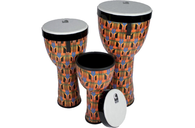 Nesting Drums set Toca Nesting Drums Freestyle II 3 buc set Kente Cloth