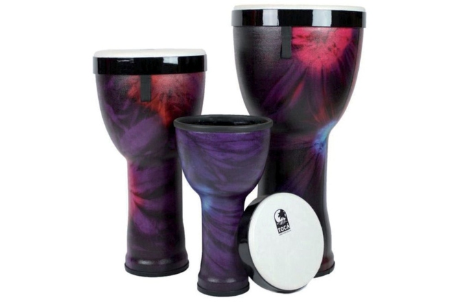 Nesting Drums Toca Nesting Drums Freestyle II 3 buc set Woodstock Purple