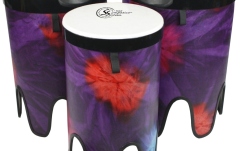 Nesting Drums Tom Tom  Toca Nesting Drums Tom Tom Freestyle II 3 buc set Woodstock Purple