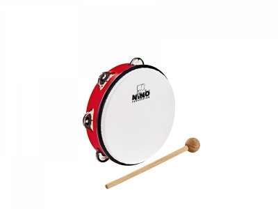 ABS Tambourine 8 - Red