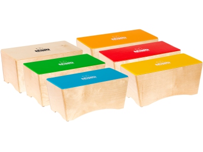 Classroom Bongo Cajon Group Rhythm Set - 6 Pcs.