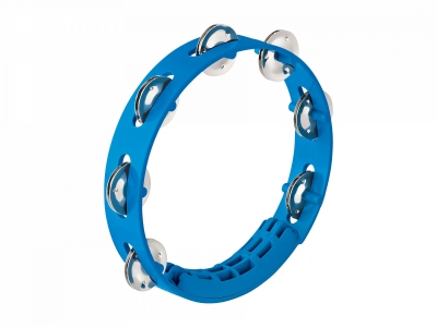 Compact ABS Tambourine 8 - Blue