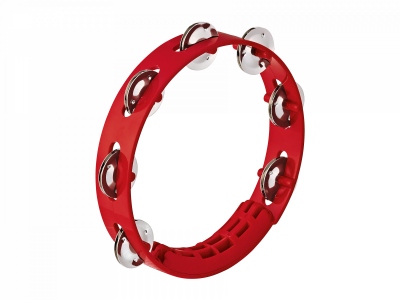 Compact ABS Tambourine 8 - Red