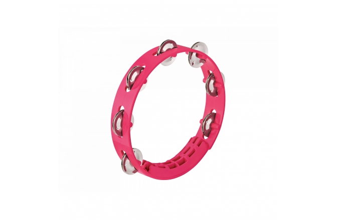 Nino Percussion Compact ABS Tambourine 8" - Strawberry Pink