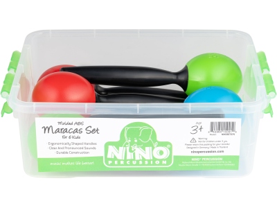 Molded ABS Egg Maracas Set NINOSET575