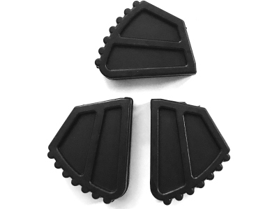 rubber feet set 3 Pcs. - for NINO89 conga stand