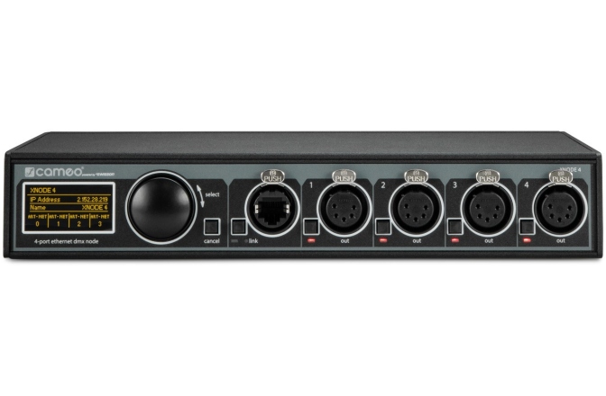 Nod Ethernet DMX 4  Cameo XNODE 4