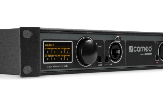 Nod Ethernet DMX  Cameo XNODE 8