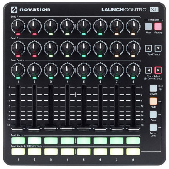fl studio launchcontrol xl controls