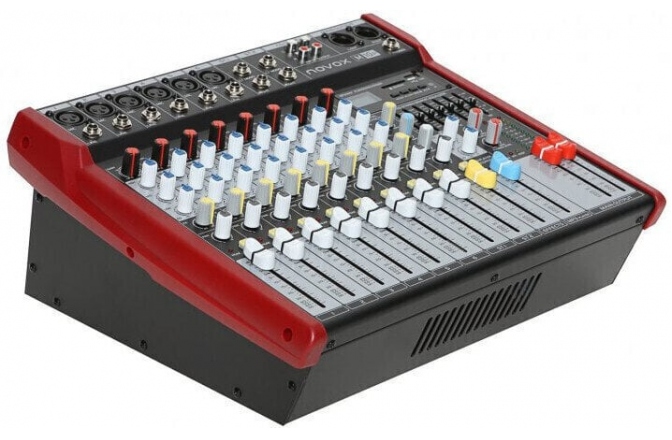 Novox M10P Powered Audio Mixer