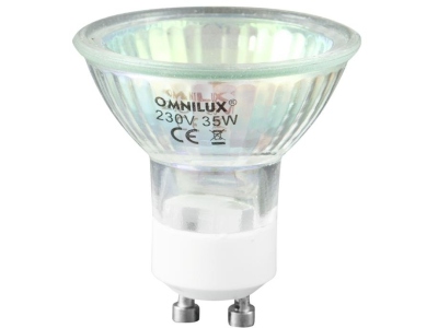 GU-10 230V/50W 1500h 25° yellow