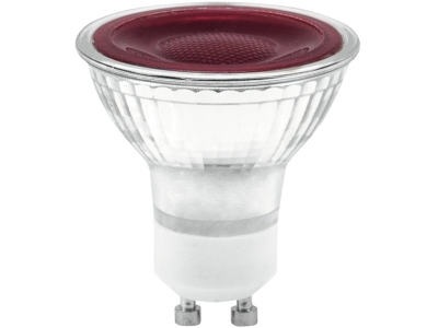 GU-10 230V LED SMD 7W red