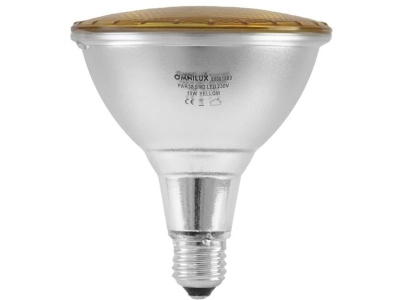 PAR-38 230V SMD 15W E-27 LED yellow