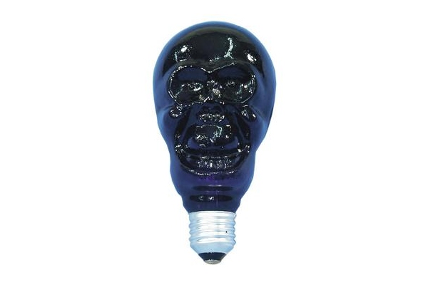UV Skull Lamp 230V/75W E-27 80mm