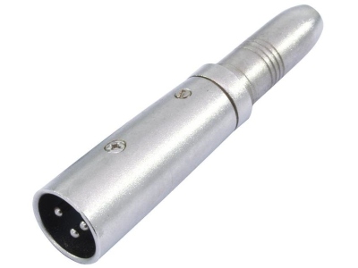 Adapter XLR(M)/Jack(F) mono