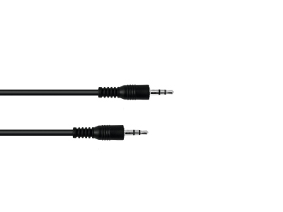 Jack cable 3.5 stereo 1.5m bk