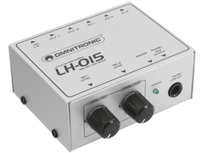 LH-015 2-Channel Mic/Line Mixer